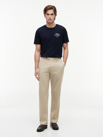 SCRIPT STACK REGULAR TEE Erkek Mavi T-Shirt - MW0MW43224