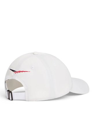 Tommy Hilfiger Beyaz Erkek Logo Baskılı Şapka AU0AU02091YCF