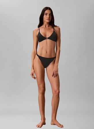 Calvin Klein Tanga, L, Siyah