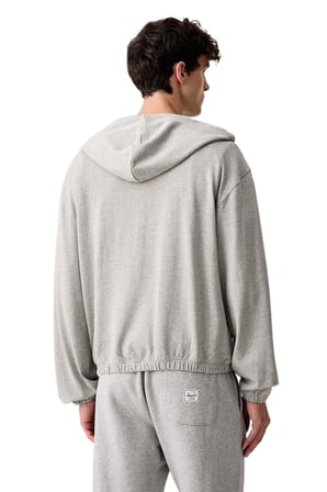 Calvin Klein Erkek Gri Kapüşonlu Sweatshirt LV00NM3073