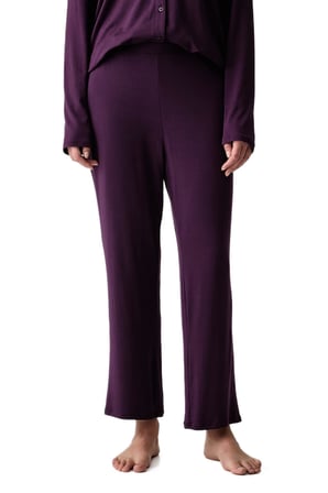 Calvin Klein Kadın Mor Pijama Takım LV00QS7659 