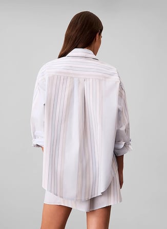 Calvin Klein Pijama Üst, XS, Mavi