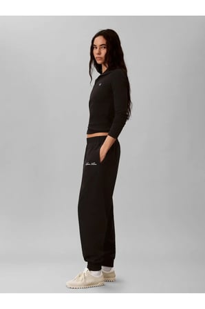 HEAVY JERSEY JOGGER-, UB1 Siyah Kadın Eşofman Altı