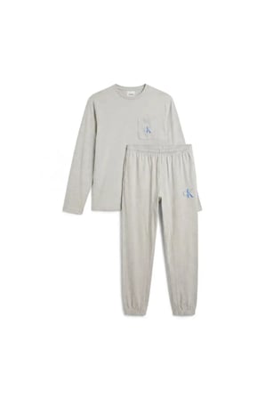 MONOGRAM L/S JOGGER, P7A Gri Erkek Eşofman Takımı