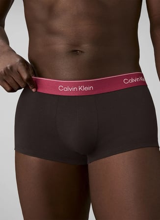 Calvin Klein Siyah Erkek Boxer LV00NB43894M5_LOW RISE TRUNK 3PK