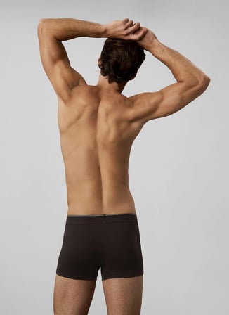 Calvin Klein Siyah Erkek Boxer LV00NB4472GUV_TRUNK 3PK