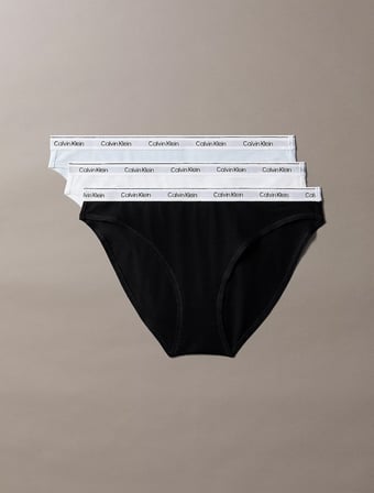 CALVIN KLEIN Kadın Marka Logolu Günlük Kullanıma Uygun Mavi Külot LV00QD5207 GG2