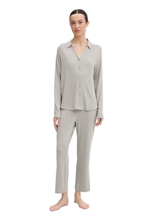 Calvin Klein Kadın Gri Pijama Takım LV00QS7659 