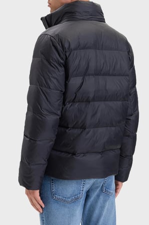 Calvin Klein Kapitoneli Çıkarılabilir Kapüşonlu Şişme Mont LV04RH502GUB1 Erkek MONT LV04RH502G UB1 SİYAH