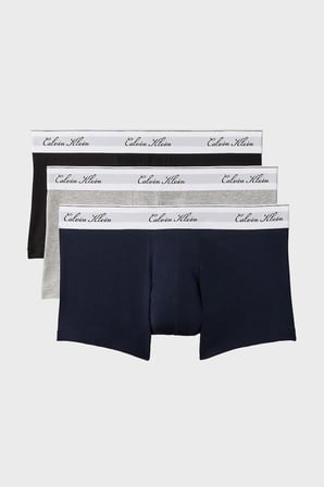 Calvin Klein Pamuklu Logolu 3 Pack Boxer LV00NB46074KJ Erkek BOXER LV00NB4607 4KJ SİYAH-GRİ-LACİVERT