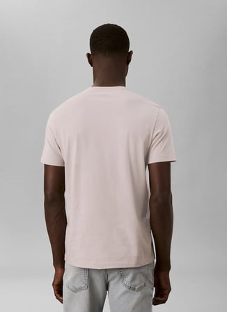 Calvin Klein Jeans T-Shirt, L, Açık Gri