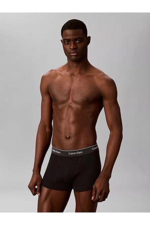 Erkek Slim Fit Beli Lastikli Logo Yazılı Mor Boxer