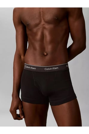 Erkek Slim Fit Beli Lastikli Logo Yazılı Mor Boxer