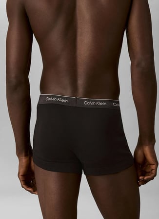 Calvin Klein Siyah Erkek Boxer 000NB4002A618_TRUNK 3 PK