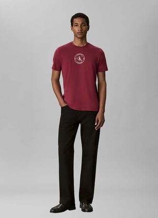 Calvin Klein Jeans T-Shirt, L, Kırmızı