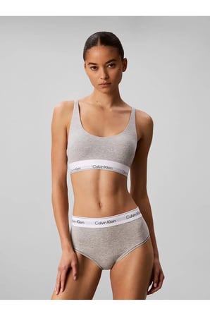 HIGH WAIST HIPSTER, P7A Gri Kadın Külot