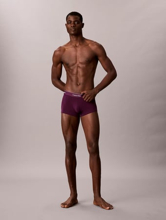 CALVIN KLEIN Erkek Marka Logolu Günlük Kullanıma Uygun MOR Boxer LV00NB4390 4MM