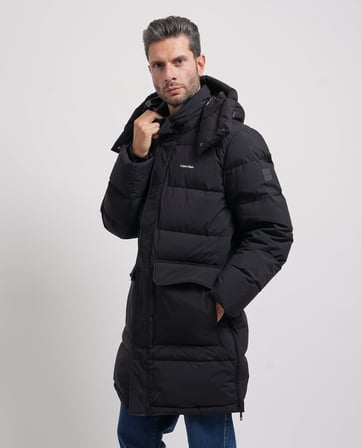 CALVIN KLEIN Erkek Marka Logolu Günlük Kullanıma Uygun SİYAH Mont LV04LH507G UB1