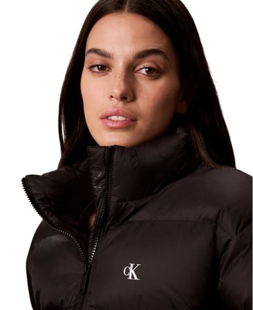 CALVIN KLEIN Kadın Marka Logolu Günlük Kullanıma Uygun SİYAH Mont LV047H503G UB1