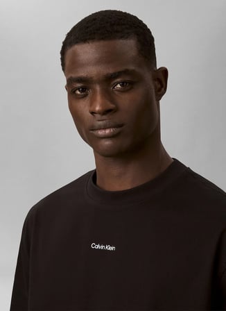 Calvin Klein Jeans T-Shirt, L, Siyah