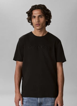Calvin Klein T-Shirt, L, Siyah