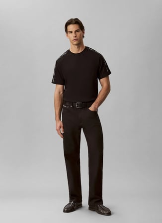Calvin Klein Jeans T-Shirt, L, Siyah