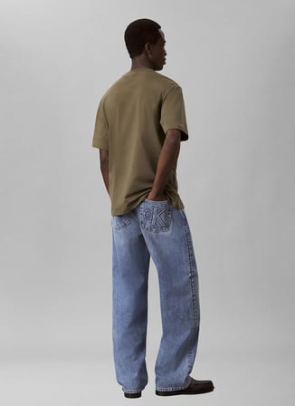 Calvin Klein Jeans T-Shirt, 2XL, Haki