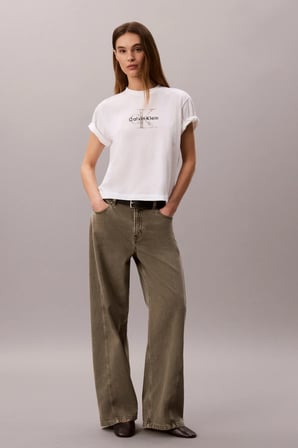 Calvin Klein Kadın Tişört-LV047H802G