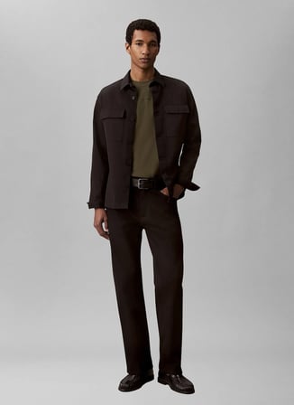 Calvin Klein T-Shirt, L, Haki