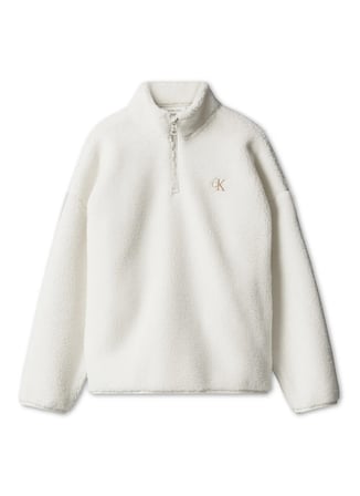 Calvin Klein Polar Üst, 8 Yaş, Bej