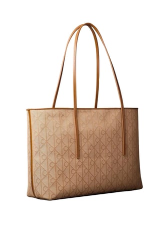 Calvin Klein Tote Çanta, Standart, Bej