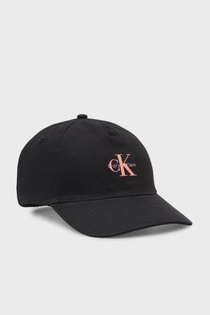 Calvin Klein % 100 Pamuk Logolu Şapka LV04K5027G7JR Bayan ŞAPKA LV04K5027G 7JR SİYAH