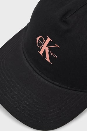 Calvin Klein % 100 Pamuk Logolu Şapka LV04K5027G7JR Bayan ŞAPKA LV04K5027G 7JR SİYAH