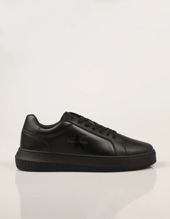 CALVIN KLEIN Erkek Marka Logolu Şık Görünüşlü Deri  Gündelik Kullanıma Uygun Siyah- Sneaker YM0YM01317 0GT