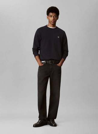 Calvin Klein Jeans Sweatshi, L, Lacivert