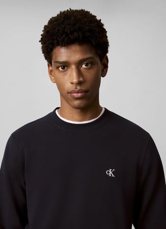 Calvin Klein Jeans Sweatshi, L, Lacivert