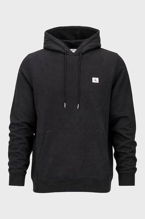 Calvin Klein Pamuklu Logolu Regular Fit Kapüşonlu Yaka Sweat LV04RG269GUB1 Erkek SWEAT LV04RG269G UB1 SİYAH