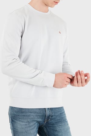 Calvin Klein Logolu Pamuklu Regular Fit Bisiklet Yaka Sweat LV04RG268GPSX Erkek SWEAT LV04RG268G PSX GRİ