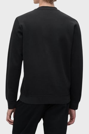 Calvin Klein Logolu Pamuklu Regular Fit  Bisiklet Yaka Sweat LV04RG268GUB1 Erkek SWEAT LV04RG268G UB1 SİYAH