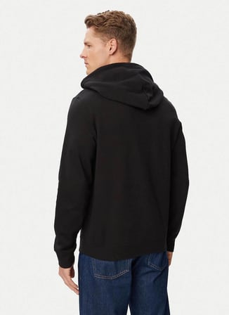 Calvin Klein Siyah Erkek Kapüşonlu Sweatshirt LV04RG276GUB1_LS 350TERRY EU SP GR