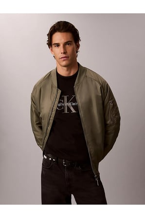 Erkek LS Terry Monologo Detaylı Sweatshirt