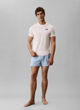 Calvin Klein Beyaz Erkek T-Shirt LV00NB4733100_S/S CREW NECK 3PK