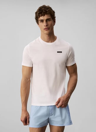 Calvin Klein Beyaz Erkek T-Shirt LV00NB4733100_S/S CREW NECK 3PK