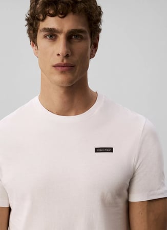 Calvin Klein Beyaz Erkek T-Shirt LV00NB4733100_S/S CREW NECK 3PK