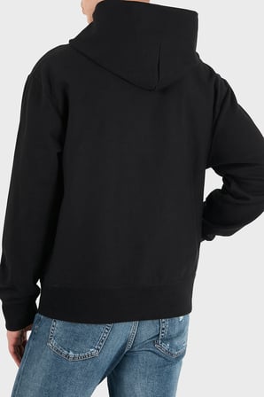 Calvin Klein Pamuklu Logolu Kapüşonlu Yaka Sweat LV04RG258GUB1 Erkek SWEAT LV04RG258G UB1 SİYAH