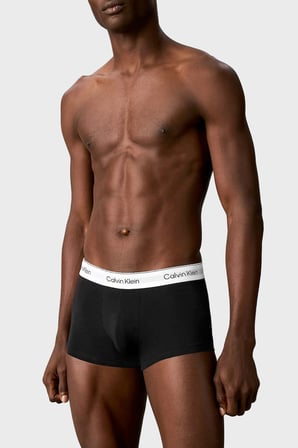 Calvin Klein Logolu Pamuklu 3 Pack Boxer LV00NB4847X2U Erkek BOXER LV00NB4847 X2U SİYAH-BEYAZ-GRİ
