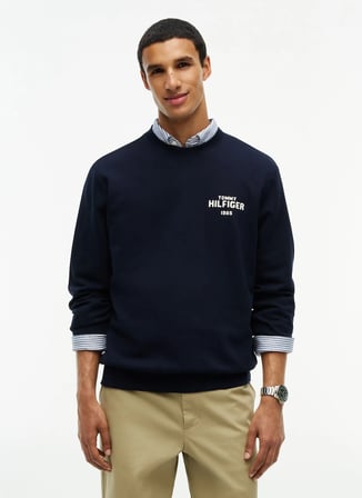 Tommy Hilfiger Sweatshirt, L, Lacivert