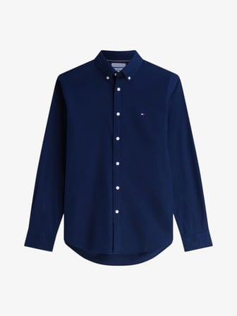 FLEX FLANNEL SOLID RF SHIRT Erkek Mavi UK Gömlek - MW0MW40469