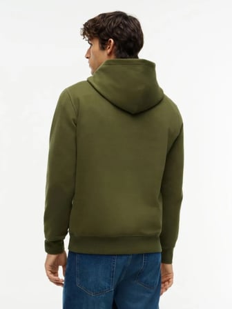 TOMMY HILFIGER Kadın Marka Logolu Günlük Kullanıma Uygun Haki Sweatshirt MW0MW39997 MT1