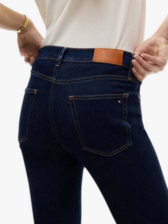 LUNA MID RISE FLARE ESSENTIAL Kadın Mavi Denim Pantolon - WW0WW52185